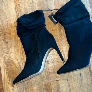 Brand new Express heeled booties